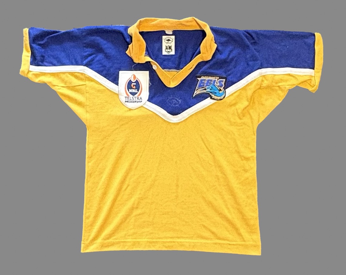 2001 Parramatta Polyester Supporters Jersey Size M