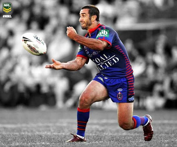 Joey Johns 2006 Newcastle Knights Jersey