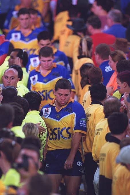 2001 Parramatta Polyester Supporters Jersey Size M